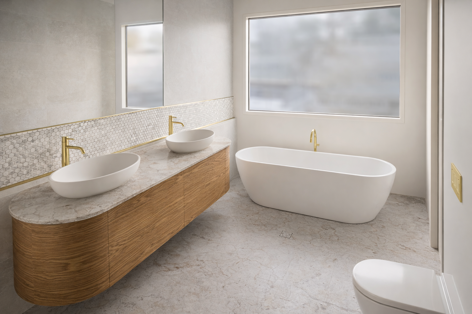 Modern Family Bathroom