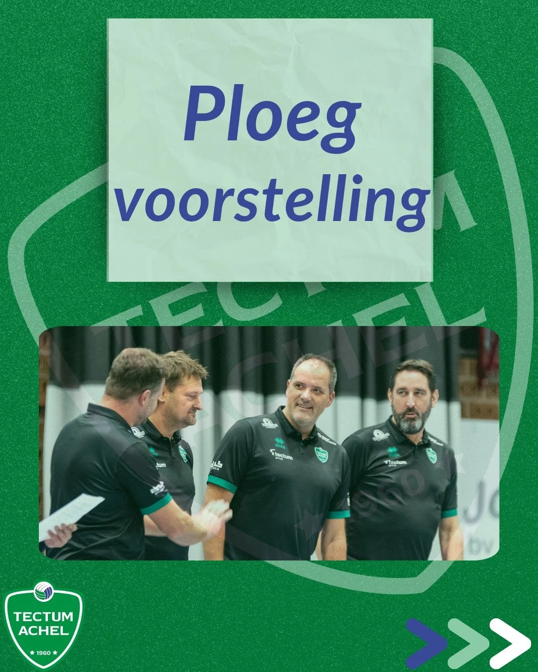 Ploegvoorstelling 25 - 26 💚🤍