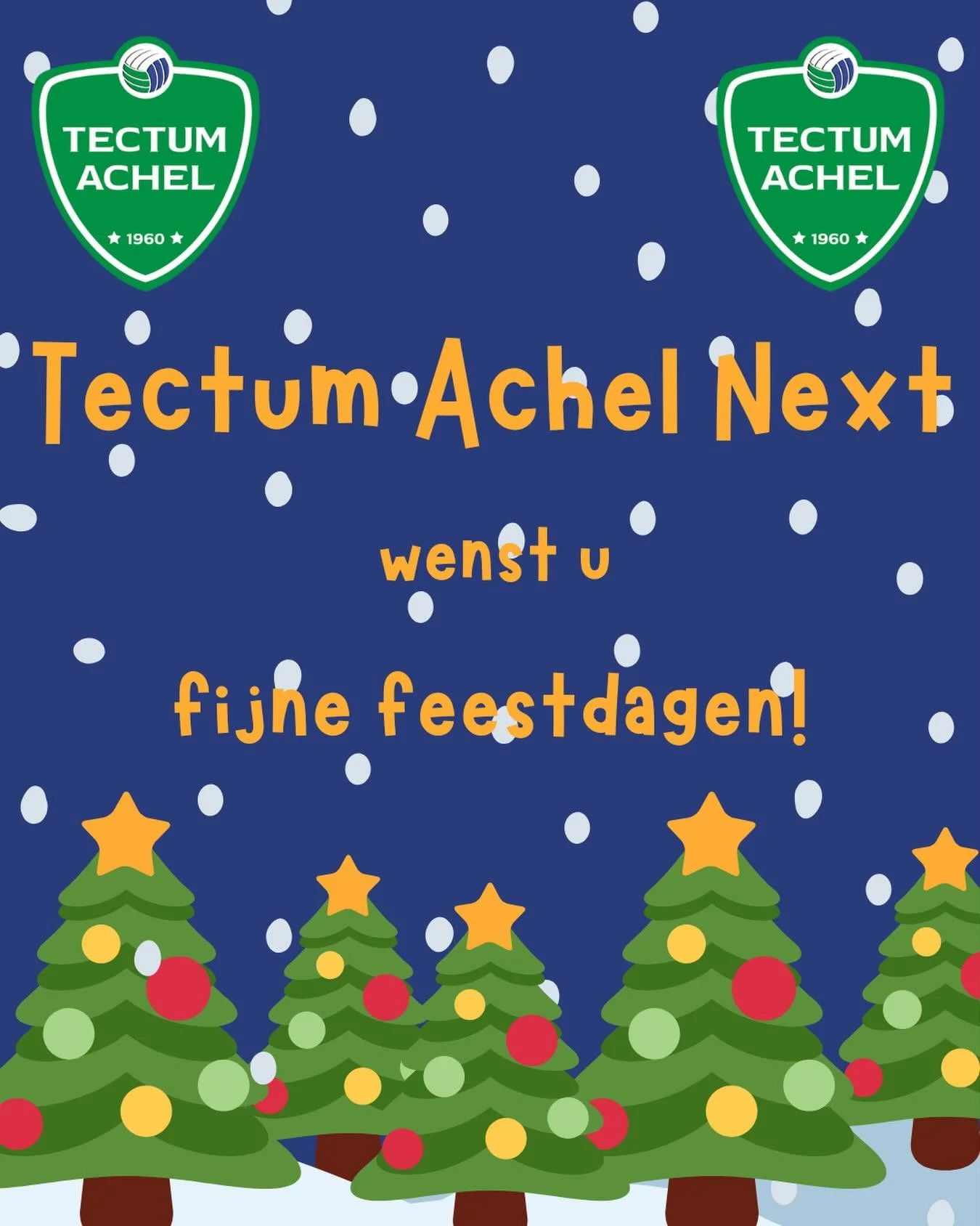 Tectum Achel Next wenst u fijne feestdagen! 🎅🏻🎄