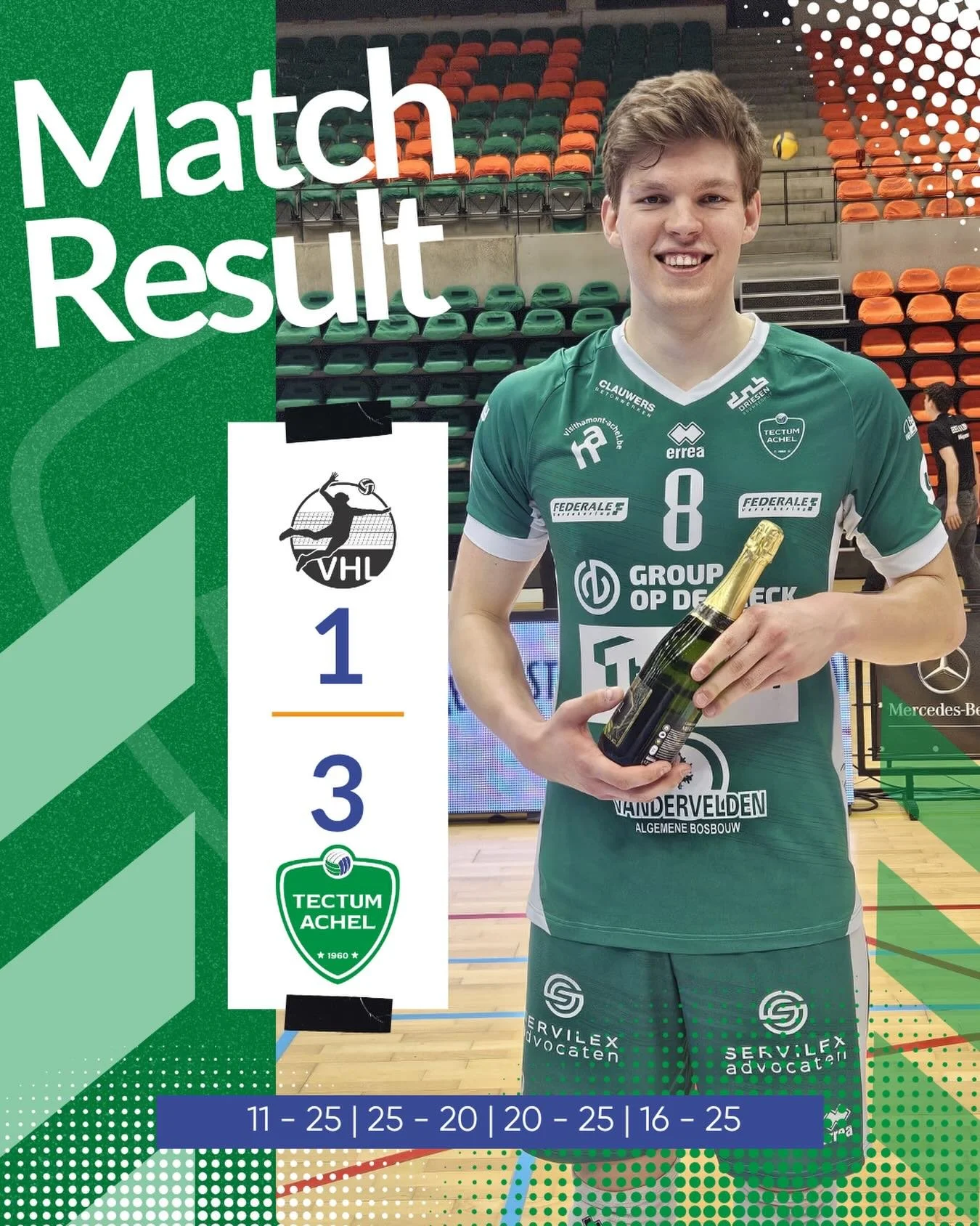 WIJ GAAN WEER NAAR DE HALVE FINALEEEEEEE 🤩🤩🤩🤩🤩

Michiel Fransen is your 🌟 Of The Game!