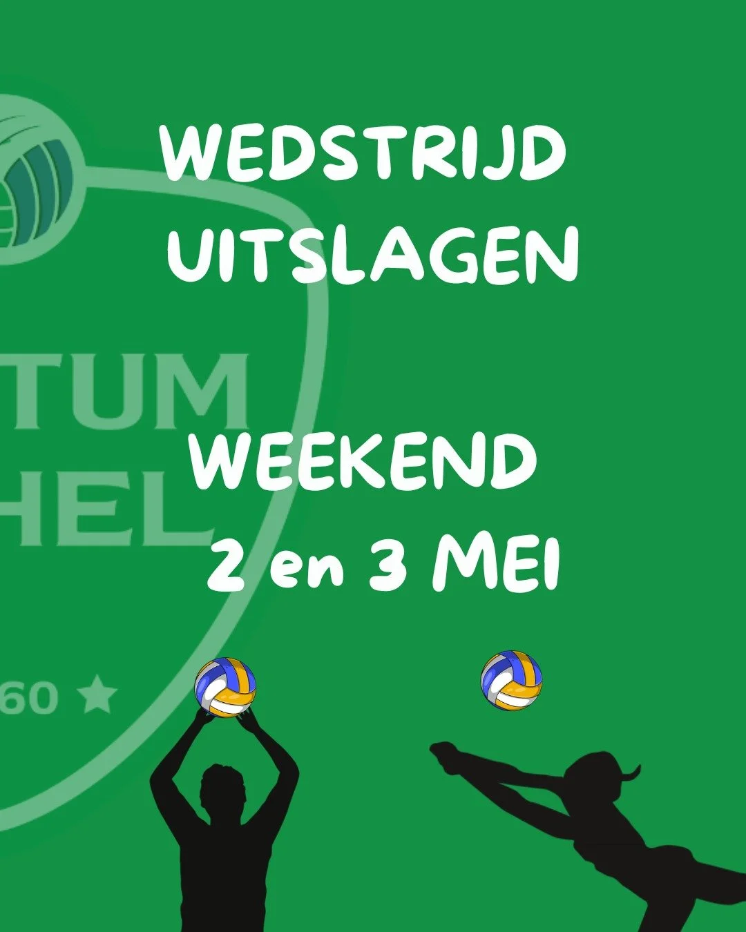 Uitslagen weekend 2 &amp; 3 mei 

De laatste competitiewedstrijden van het seizoen zijn gespeeld. Onze U11 meisjes 3-3 zijn tweede geworden in de finale van Limburg. Knap gedaan! 💚

Wij trainen nu nog even door in de zaal. Vanaf juni verhuizen we na