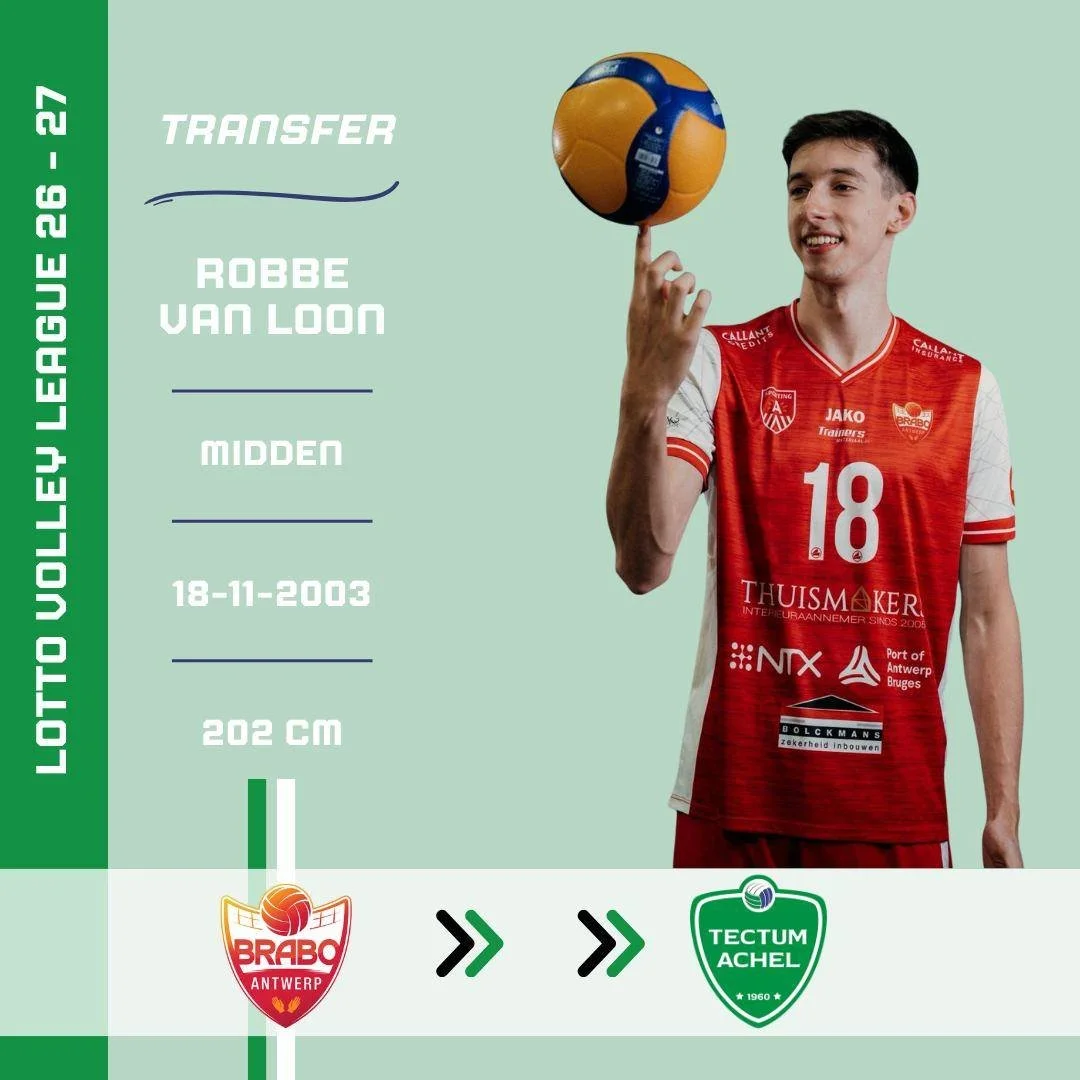 💚 TRANSFERNIEUWS 💚
Hij is terug van weg geweest 🤩 Robbe ruilt Antwerpen na een jaartje weer in voor het vertrouwde wit en groen 💪

Welkom terug, Robbe!