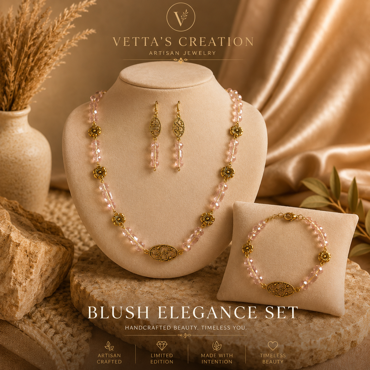 Blush Elegance Collection — Soft Luxury in Bloom