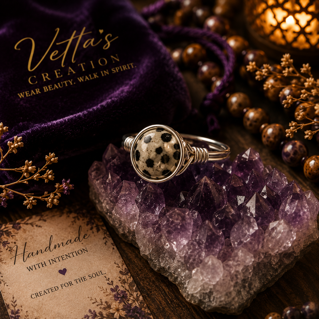 Royalty, Grace & Handmade Intention 💜✨