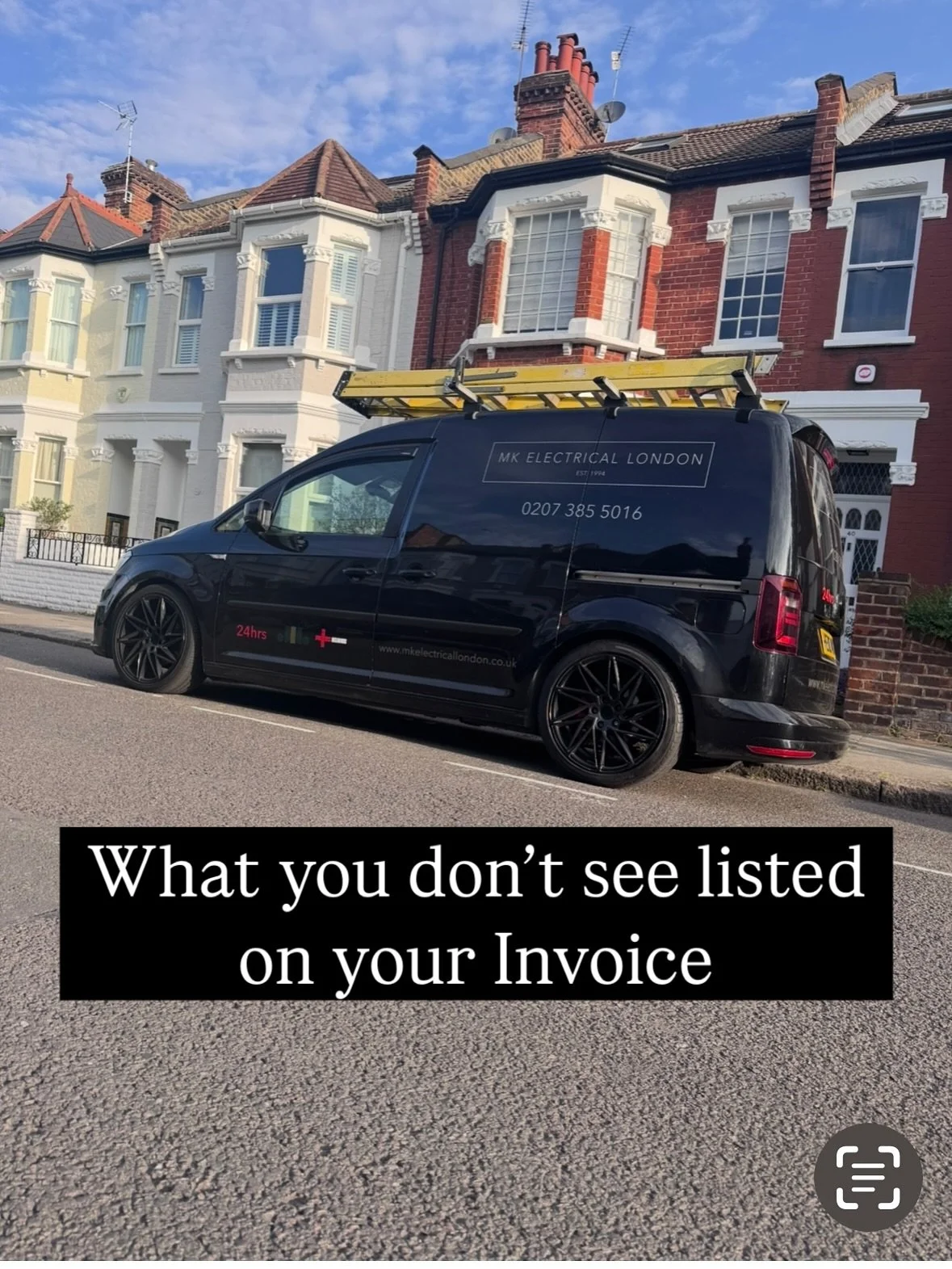 If it were only as simple as turning up with a magic wand! 
All of our jobs require lots of preparation in addition to doing the job itself. 
We work hard to make sure everything runs smoothly so we can complete everything on the list without too muc