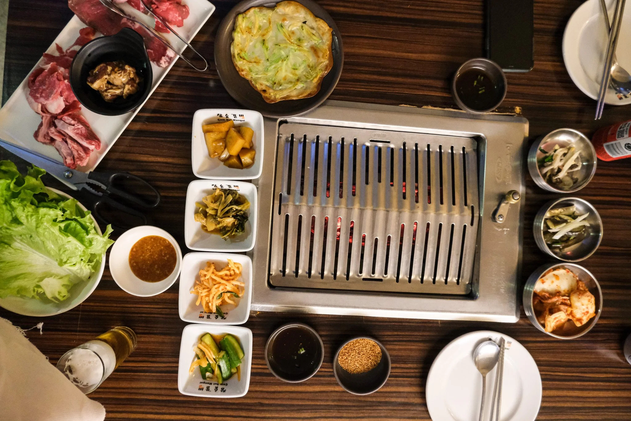 (ÇAM SUT) benim canım koreyan barbeküm