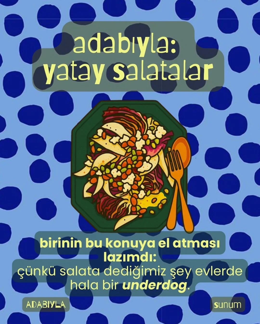 tek tabakta doymak bizim de hakkımız, yatay yatay alırız.