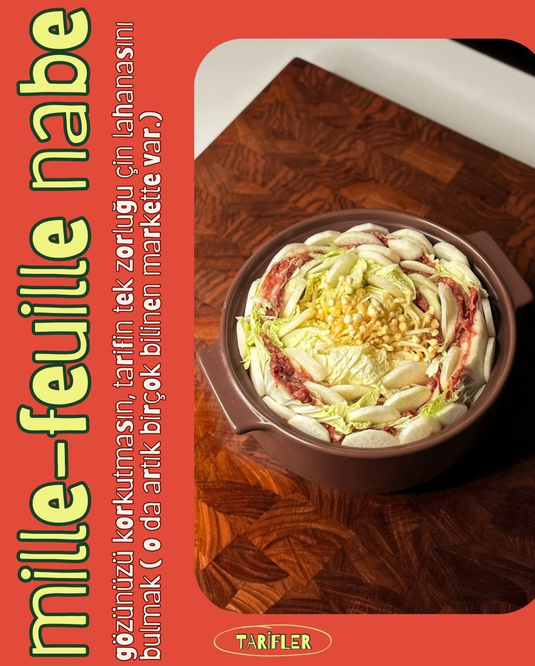 lahanalar &ccedil;i&ccedil;ek a&ccedil;tı kızzz, ay &ccedil;ok m&uuml;kemmel bir tarif bu, bunu yapmalısınız.