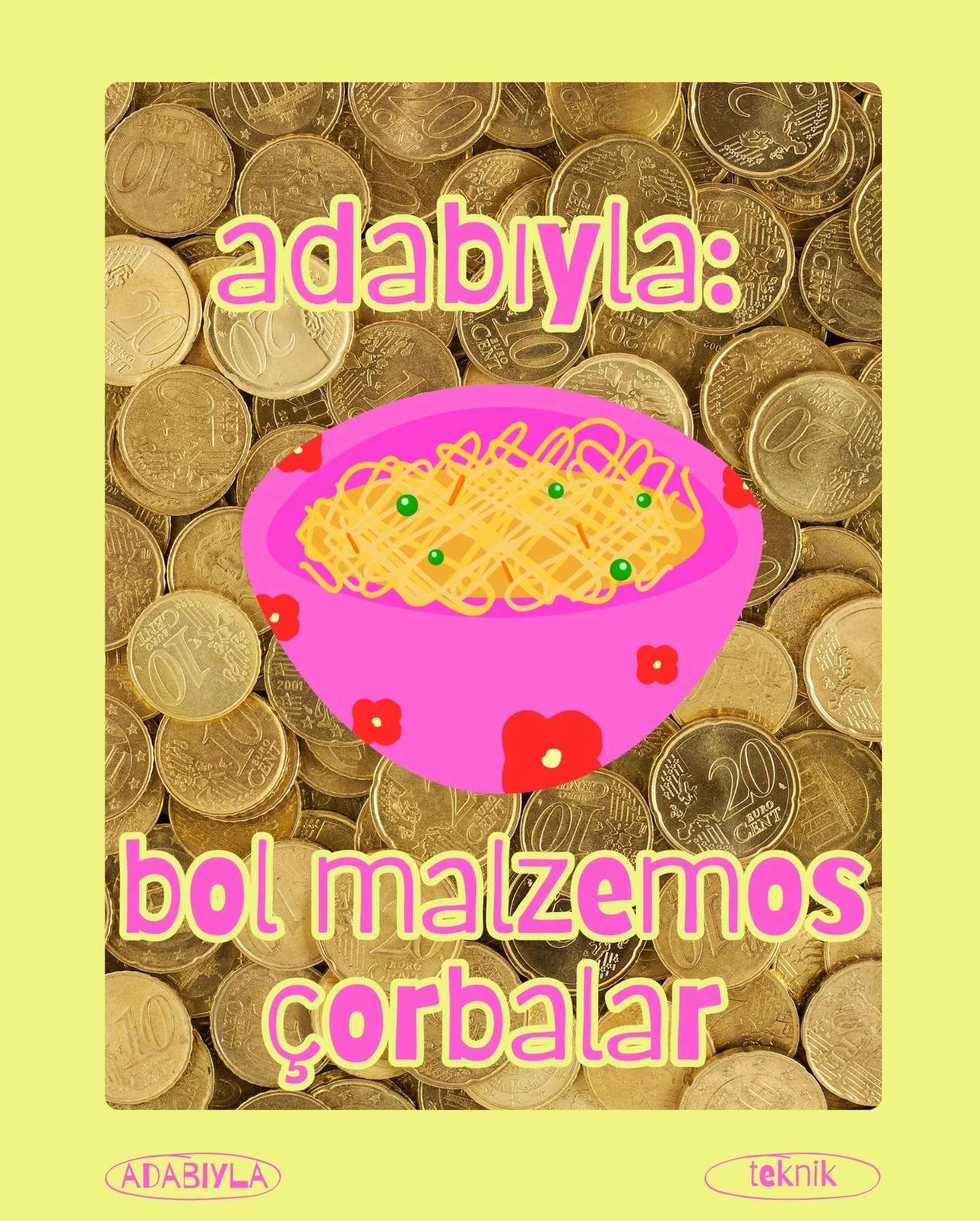 &ldquo;bir &ccedil;orbanın nesi var, bol malzemenin sesi var.&rdquo;
hah ş&ouml;yleeeee.

bu hafta adabıyla&rsquo;sında &ccedil;orba nasıl olunur&rsquo;u değil &ccedil;orbayla nasıl doyulur&rsquo;u anlatıyorum; &ccedil;&uuml;nk&uuml;m &ccedil;orbalar