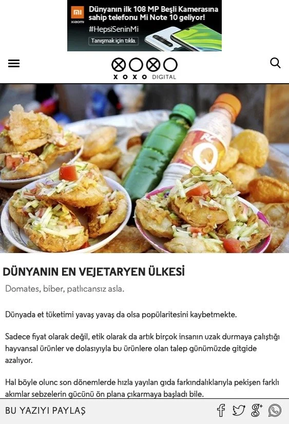 DÜNYANIN EN VEJETARYEN ÜLKESİ | XOXO Digital.jpg