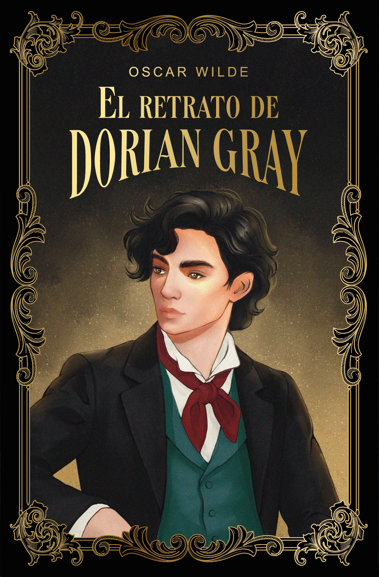 Young Adult Book Cover - El Retrato de Dorian Gray