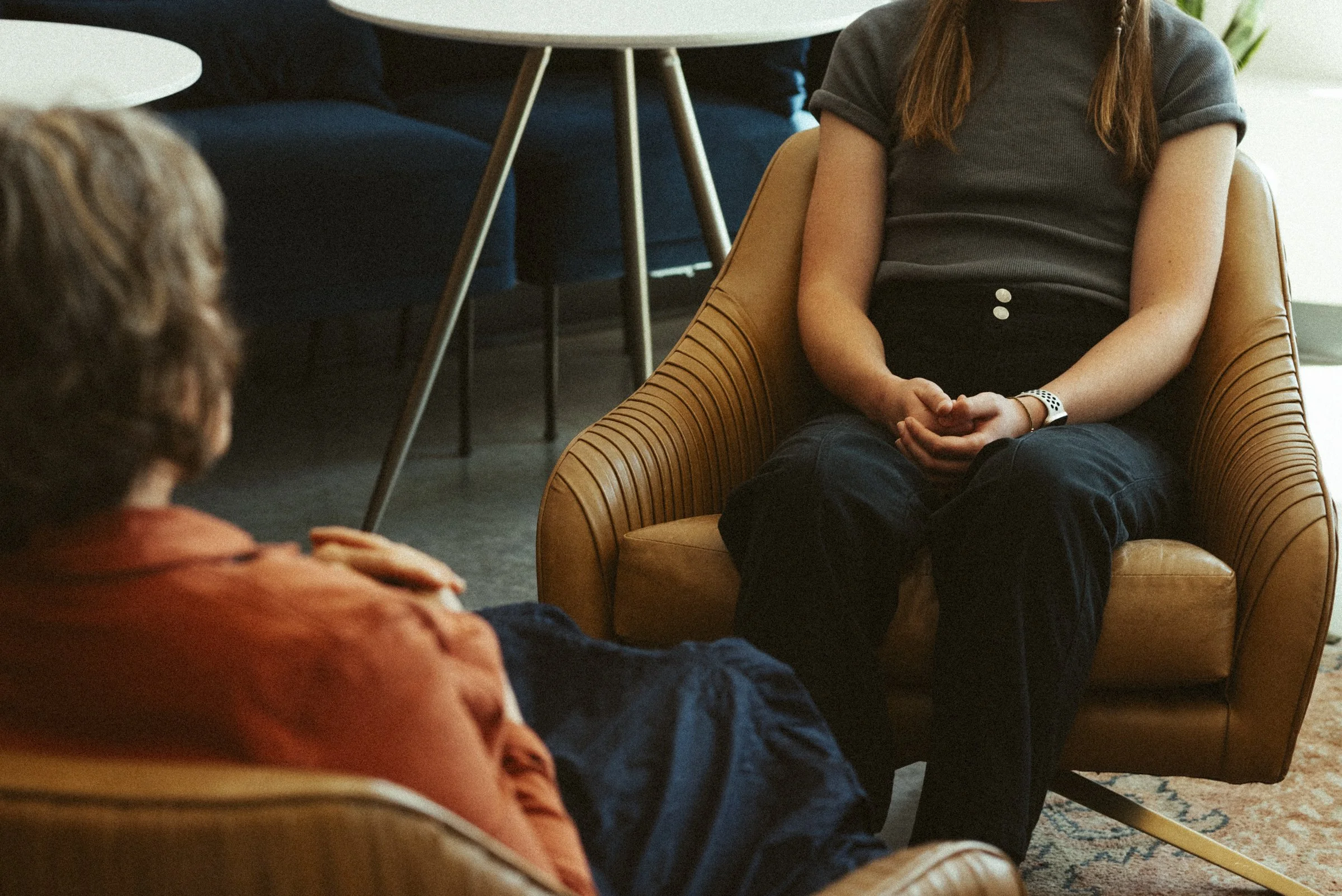 Guiding a client through deep listening.