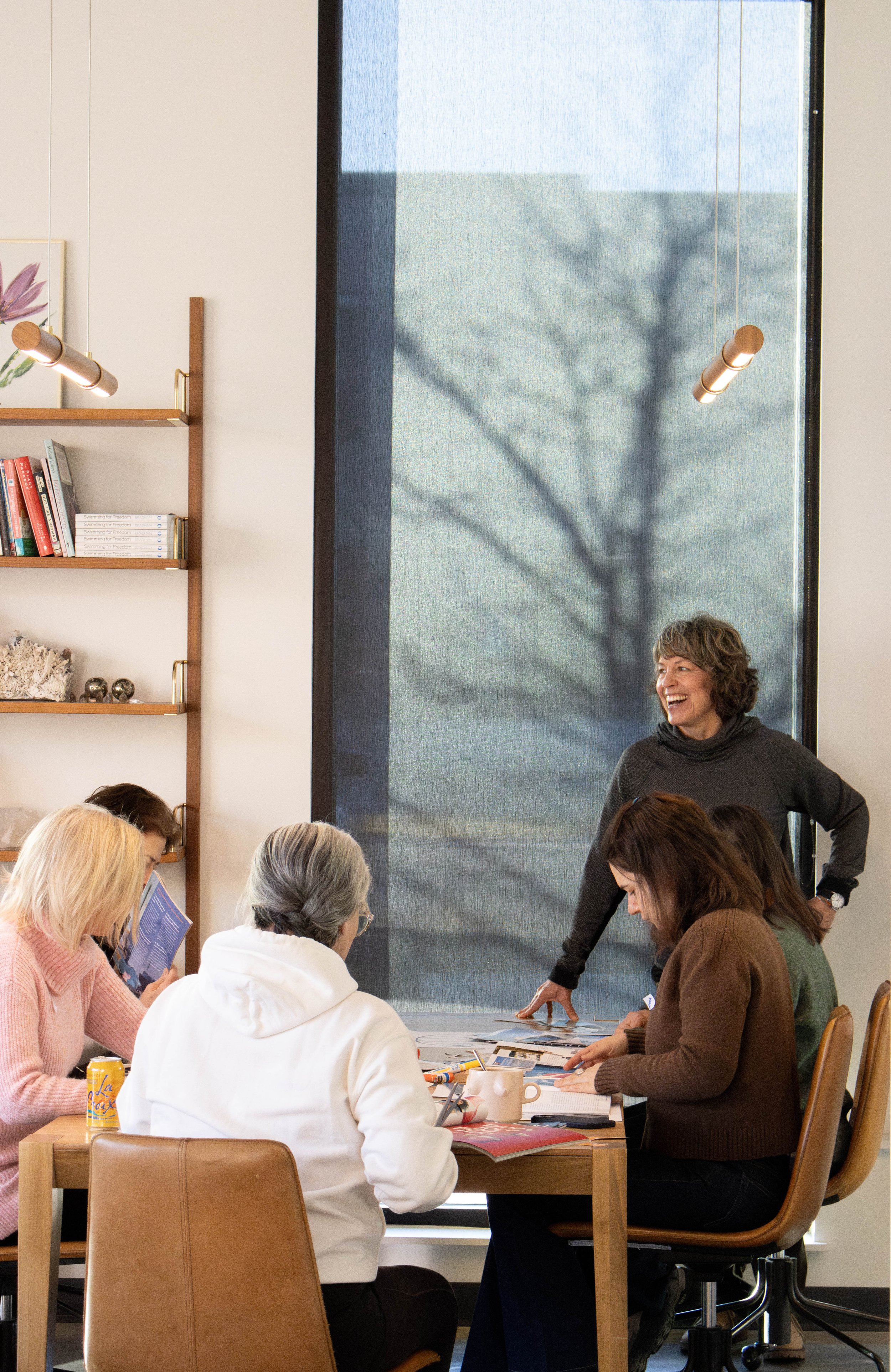 Participants experience connection through somatic activity.