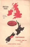 03/06/1950 : British Lions v Cantebury