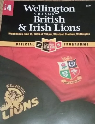 15/06/2005 : The Lions v Wellington