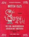 29/06/1966 : British Isles v Nelson  Malborough Golden Bay
