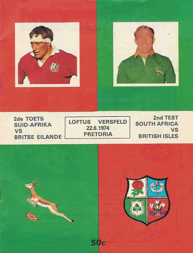 22/06/1974 : British Isles v South Africa (2nd Test)