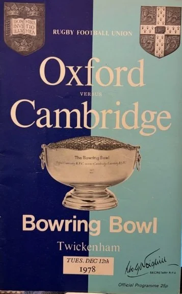 12/12/1979 : Oxford v Cambridge