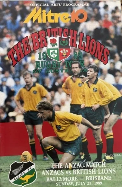 23/07/1989 : British Lions v Anzac