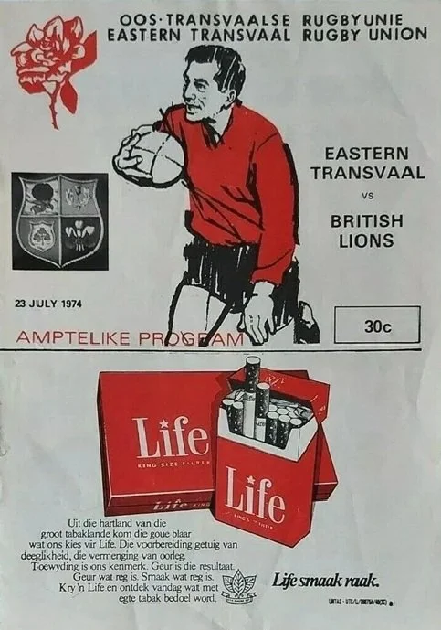 23/07/1974 : British Lions v Eastern Transvaal