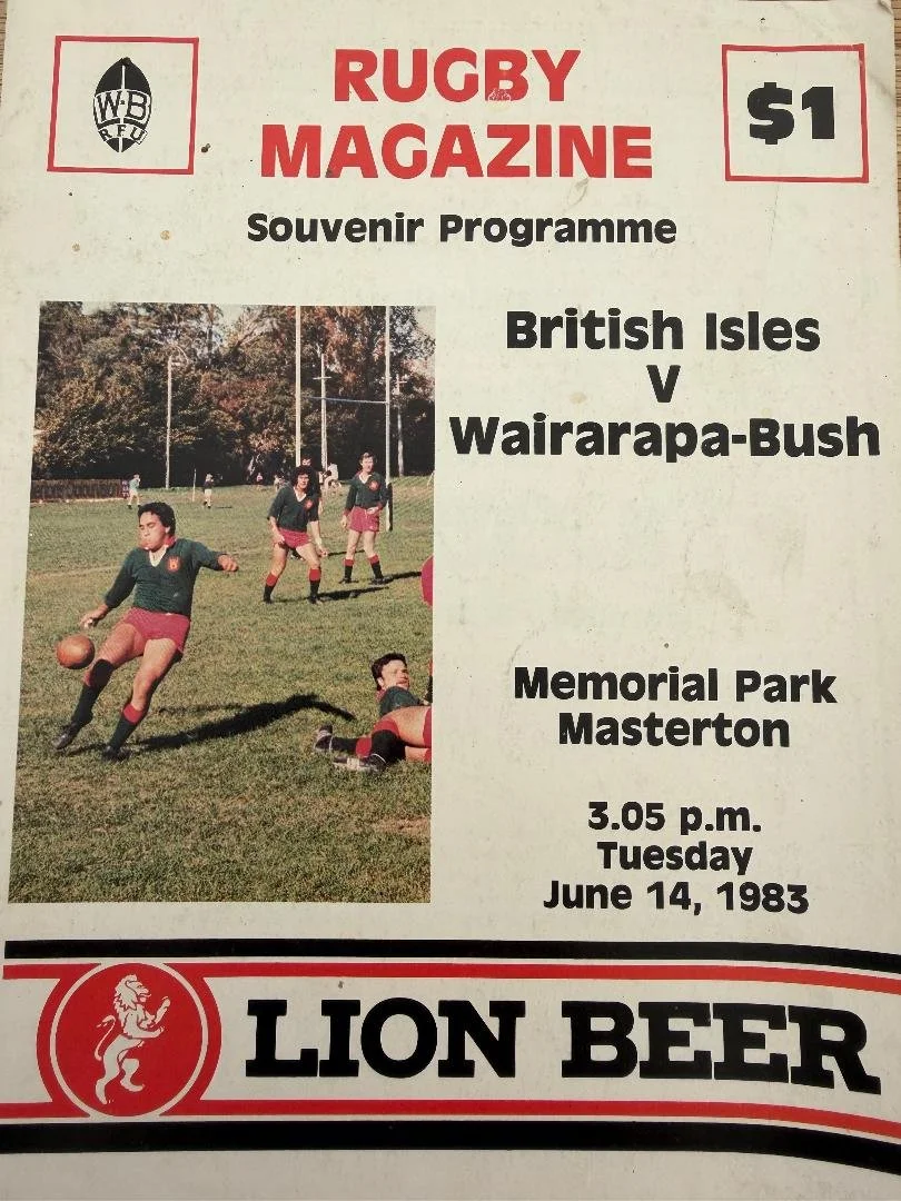 14/06/1983 : British Lions v Wairapapa Bush