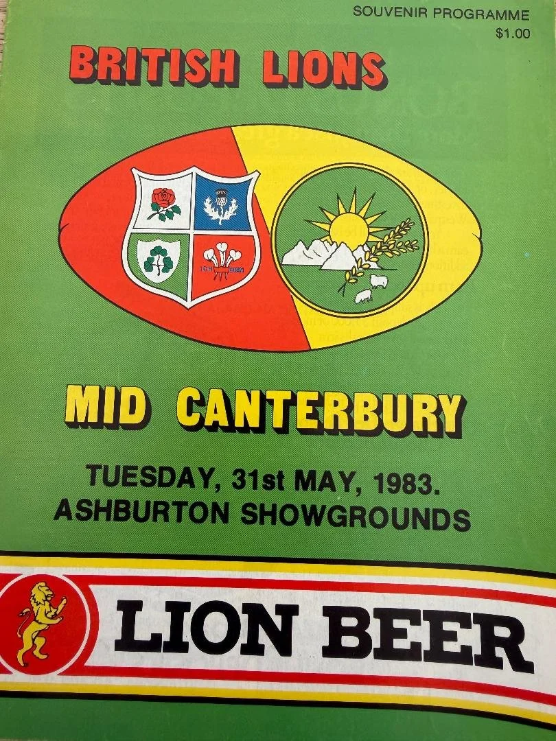 31/05/1983 : British Lions v Mid Canterbury