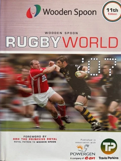 Wooden Spoon Society Rugby World 07 - signed by Gareth Edwards