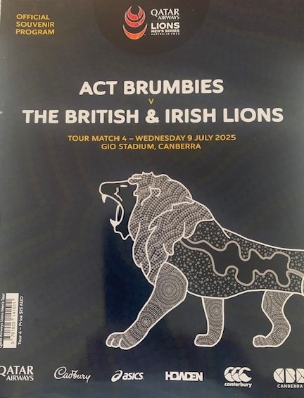 09/02/2025   ACT Brumbies v British Lions