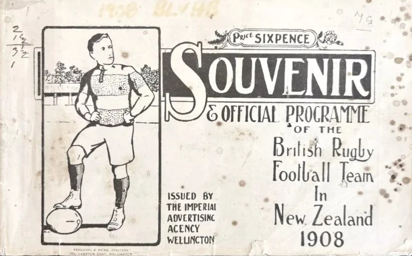 01/07/1908 : British Lions vs Hawkes Bay