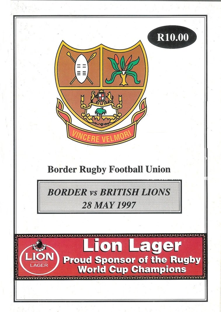 28/05/1997 : Border v The Lions