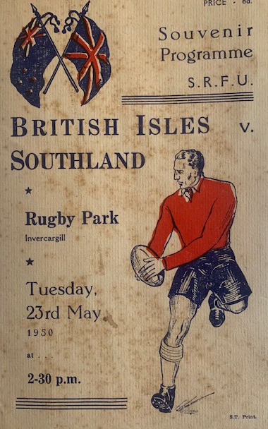 23/05/1950 : British Lions v Southland