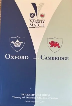 08/12/2012 : Oxford v Cambridge
