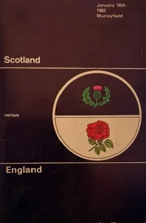 19/01/1982 : Scotland  v England
