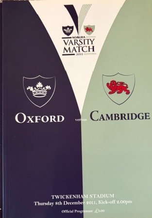 08/12/2011 : Oxford v Cambridge