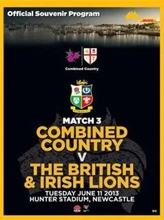 11/06/2013 :Lions v Combined Country