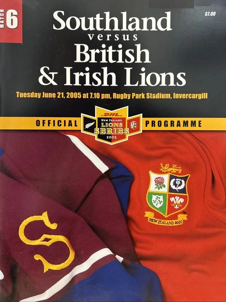 21/06/2005 : The Lions v Southland