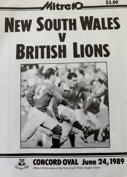 24/06/1989 : British Lions v New South Wales
