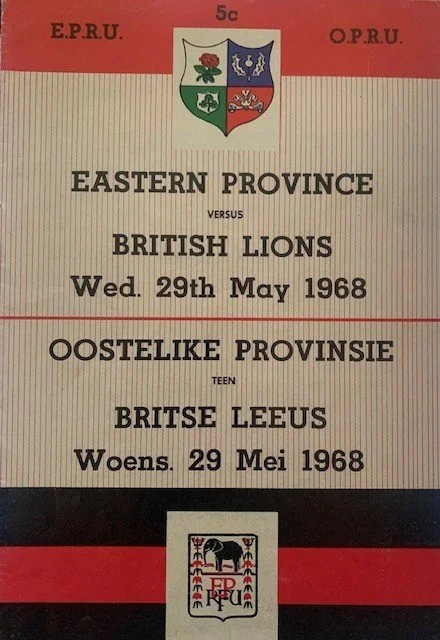 29/05/1968 : Lions v Eastern Province