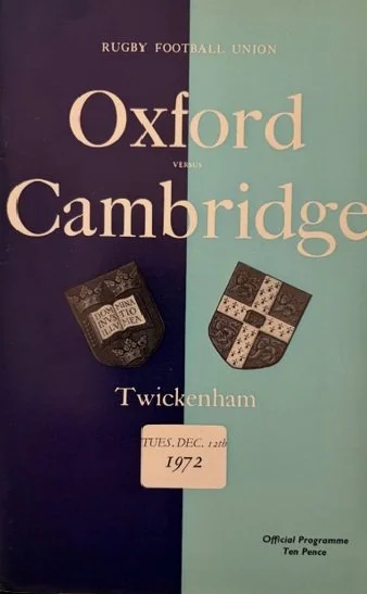 11/12/1972 : Oxford v Cambridge