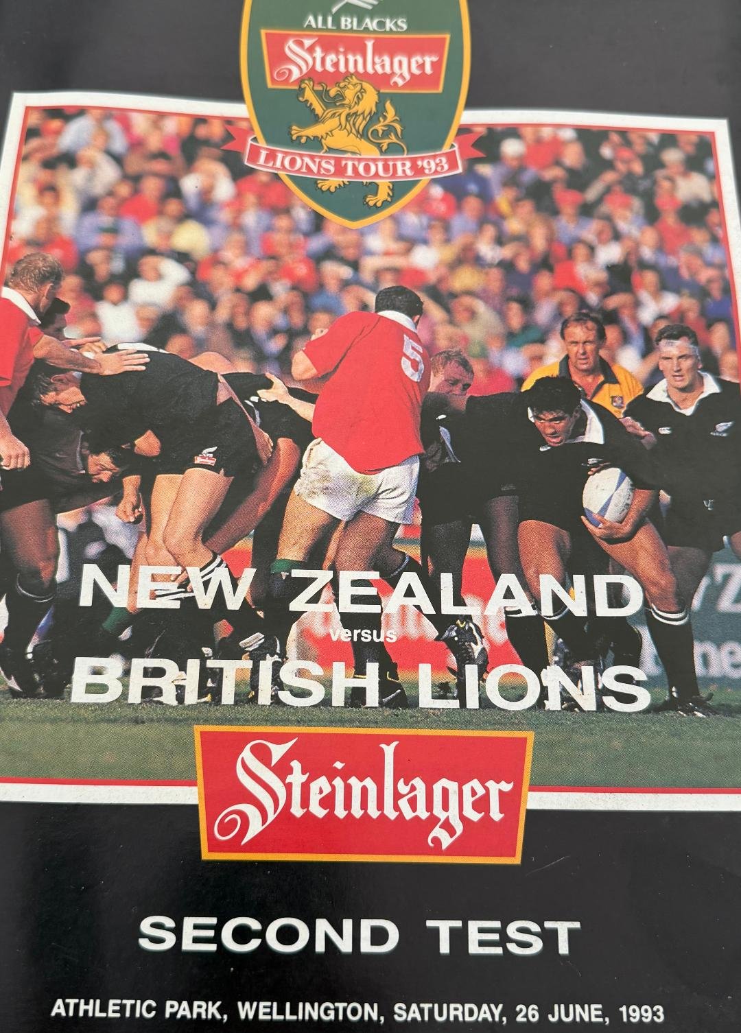 26/06/1993 : New Zealand v British Lions (2nd Test)