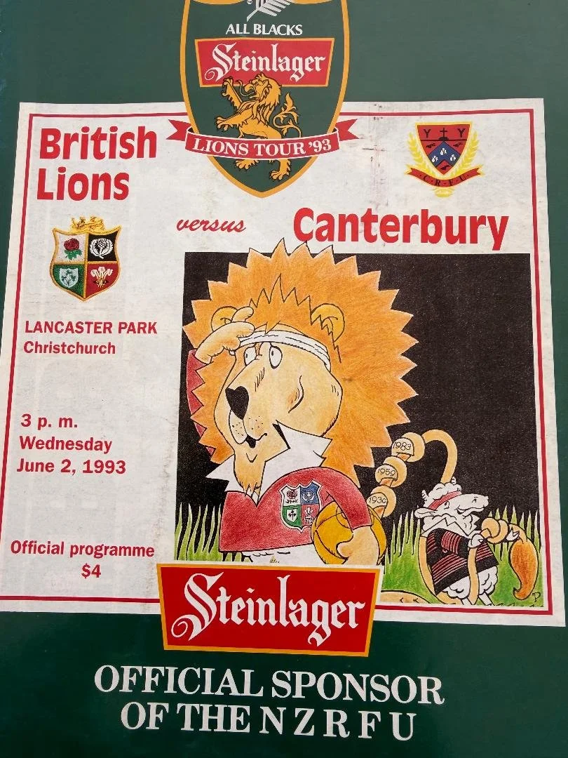02/06/1993 : British Lions v Canterbury