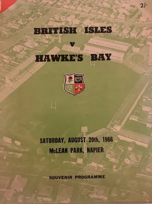 20/08/1966 : British Isles v Hawkes Bay