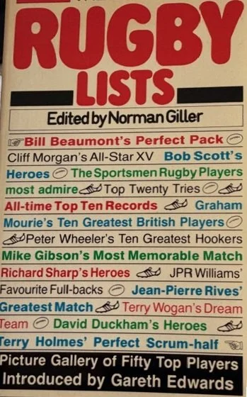 Rugby Lists