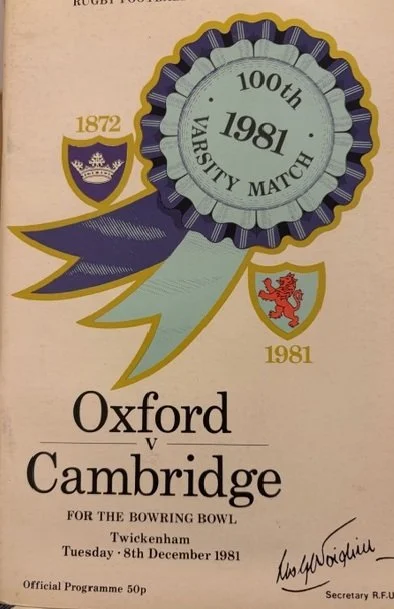 08/12/1981 : Oxford v Cambridge
