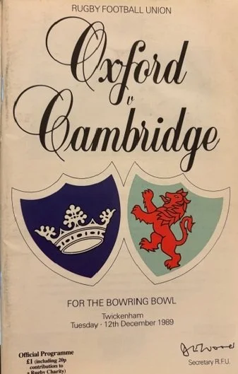 12/12/1989 : Oxford v Cambridge