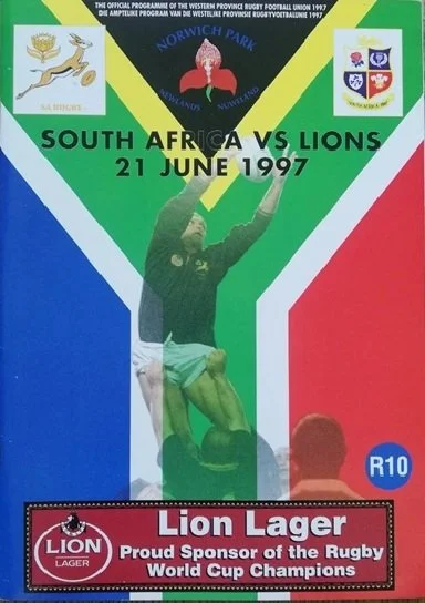 21/06/1997 : The Lions v South Africa (1st Test)