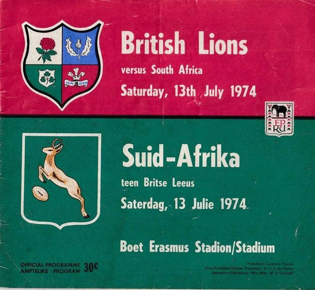 13/07/1974 : British Lions v South Africa (3rd Test)