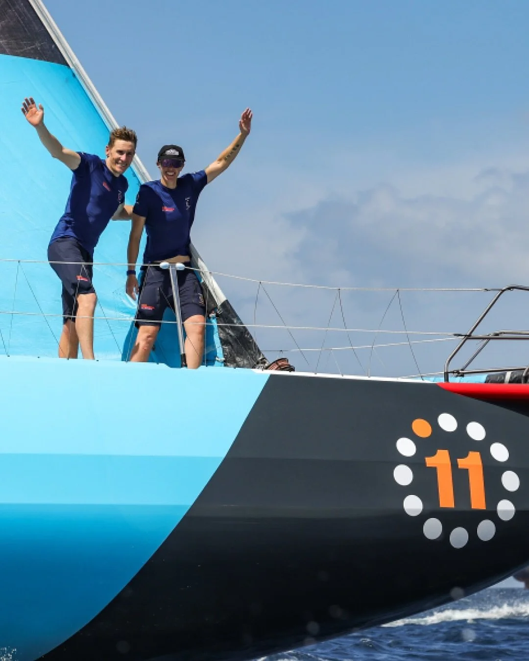 SECOND PLACE for our skip and @francescaclapcich 🫡 

@transatcafelor 

📸: @jeanmarieliotimages