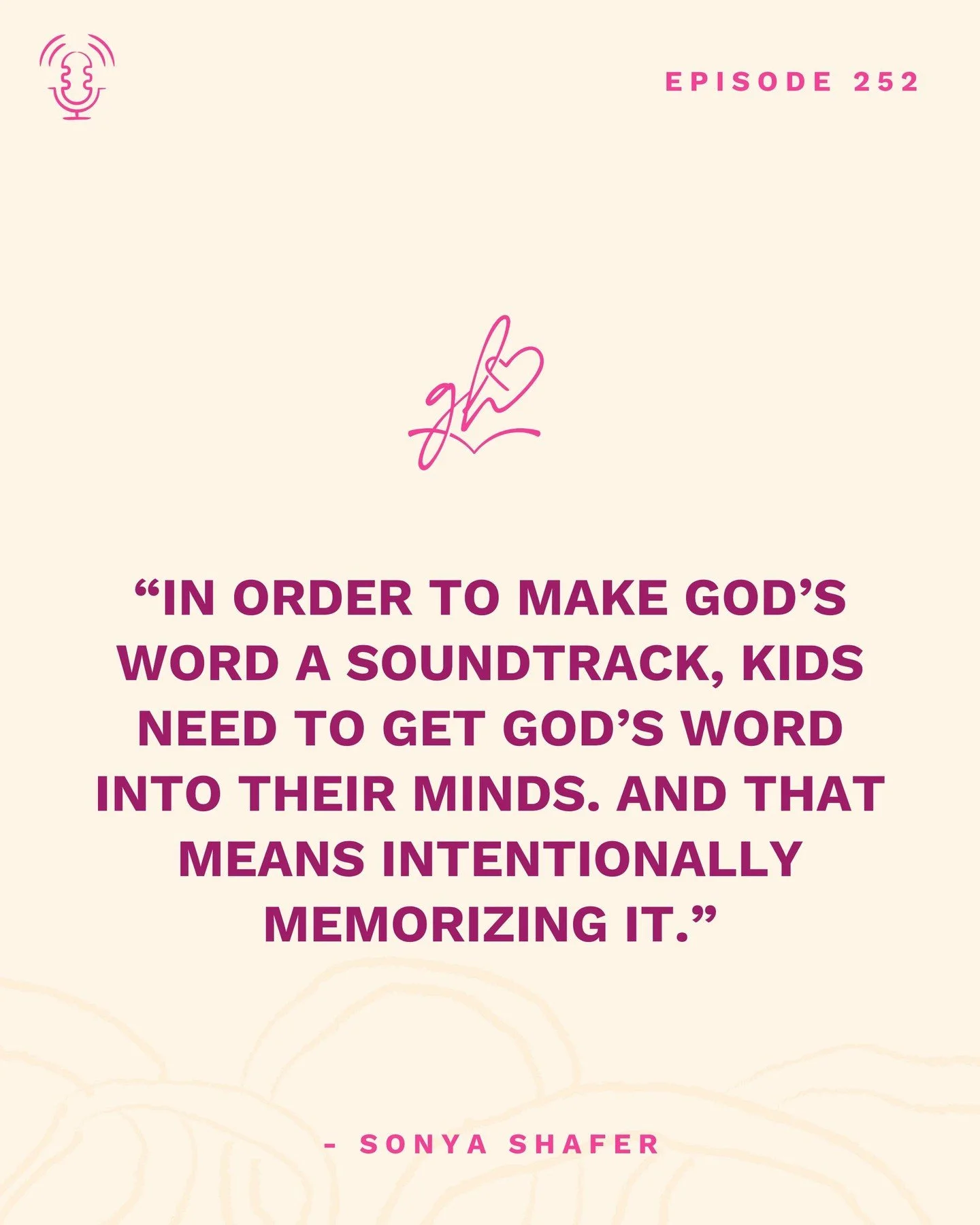 Episode 252 | Hiding God's Word in Your Child's Heart w/Sonya Shafer​

🎙️PODCAST LINK IN PROFILE! 🎧

Special thanks to our sponsors:
@ctcmath
@weheartnutrition

#parentingwithgingerhubbard #parenting #podcast #children #kids #biblicalparenting #chr