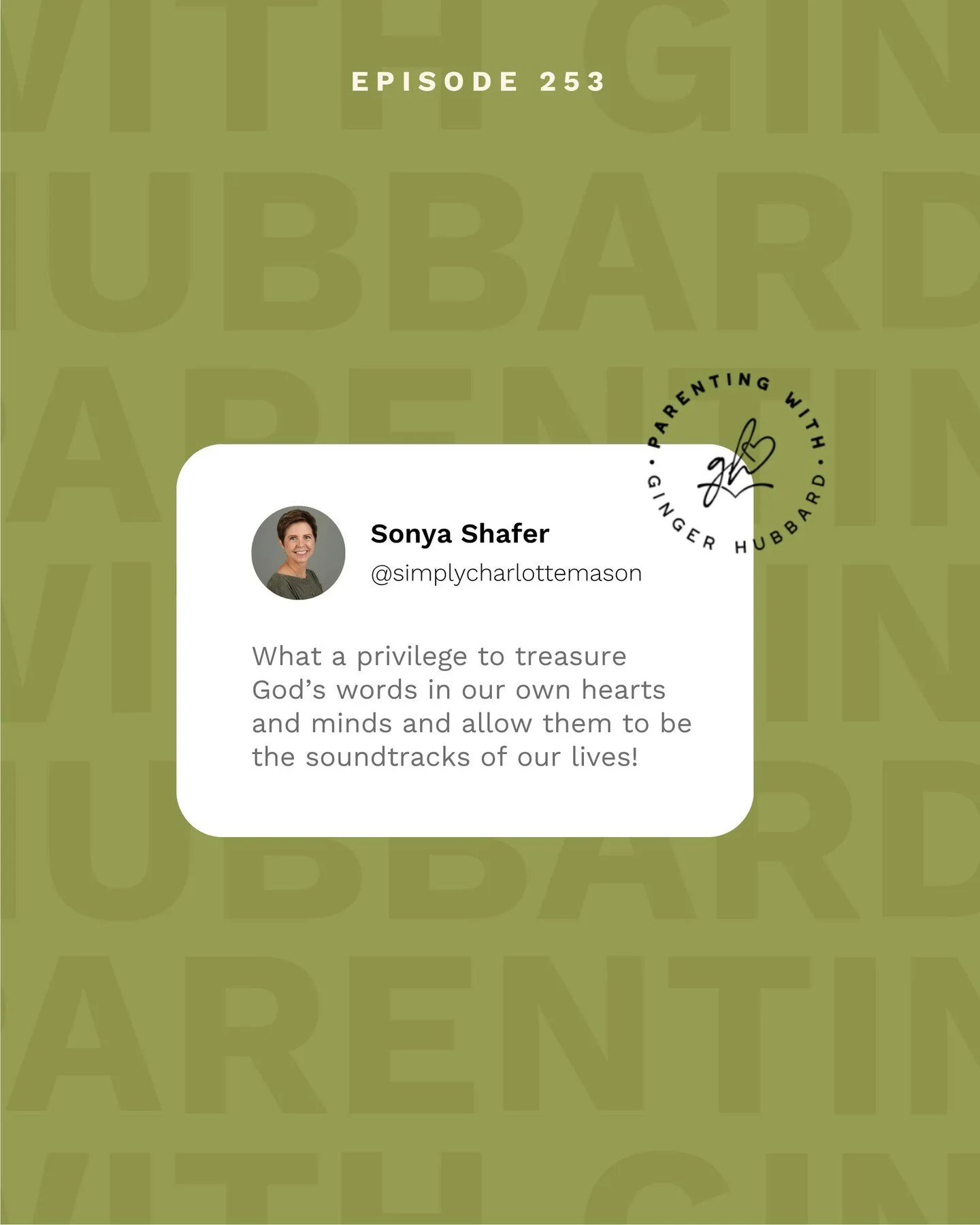 Episode 253 | A Simple Scripture Memory System w/Sonya Shafer​​

🎙️PODCAST LINK IN PROFILE! 🎧

Special thanks to our sponsors:
@ctcmath
@weheartnutrition

#parentingwithgingerhubbard #parenting #podcast #children #kids #biblicalparenting #christian